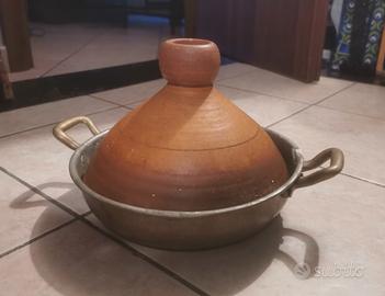 Tajine Marrocchina pentola Vintage Antica