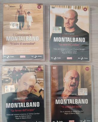 DVD originali Commissario Montalbano 