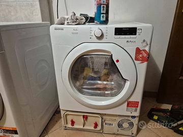 lavatrice whirpool 9kg + ascigatrice hoover 8 kg