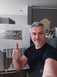 MACCHINA GHIACCIO TRITATO, GHIACCIO PILET, 280KG/G