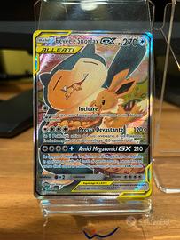 Eevee e Snorlax GX Alleati Promo SM169 ITA