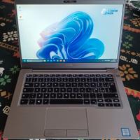 Ultrabook Dell 13"i5 NVMe 256gb ram16gb Batt.Nuova