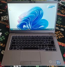 Ultrabook Dell 13"i5 NVMe 256gb ram16gb Batt.Nuova