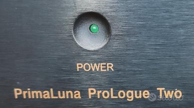Amplificatore valvolare PrimaLuna prologue two