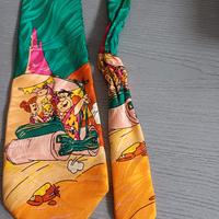Cravatta Vintage Hanna-Barbera "The Flintstones" 