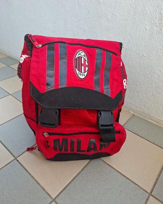Zaino dell' Ac Milan per scuola