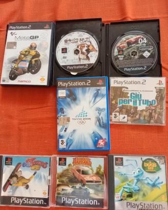 giochi PlayStation 1 e 2 