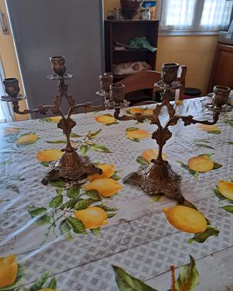 coppia di  candelabri 