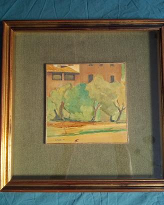 Quadro olio Gaetano Frigeri 1960
