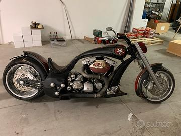 Harley davidson custom nfl 49rs