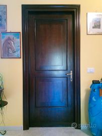 porte interne in noce scuro 