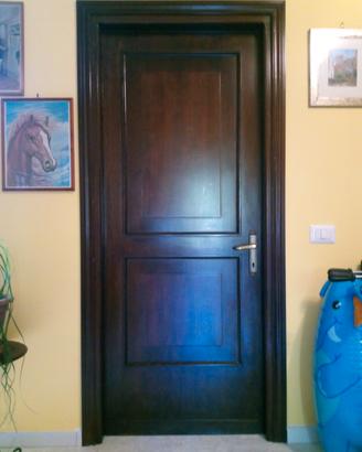 porte interne in noce scuro 