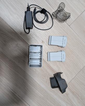 dji mini 4 pro 2 batterie, caricatore e accessori