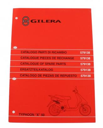 Catalogo parti di ricambio Gilera Typhoon X 50 579