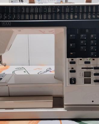 macchina da cucire e ricamo computer