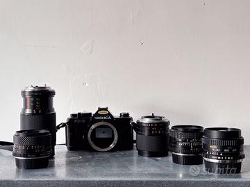 YASHIKA FX-3 + LENTI