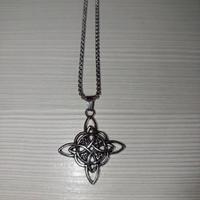 Collana nodo celtico Portafortuna Amuleto 