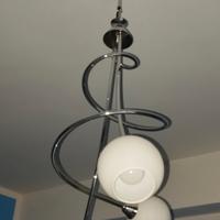 Lampadario con lampade