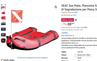 Attrezzatura pesca sub