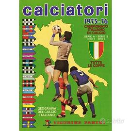 Album calciatori panini 1975/76 completo