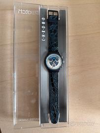 Swatch chrono silver star