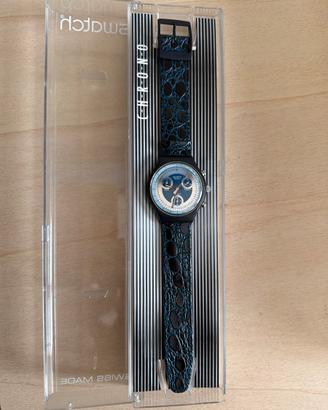 Swatch chrono silver star