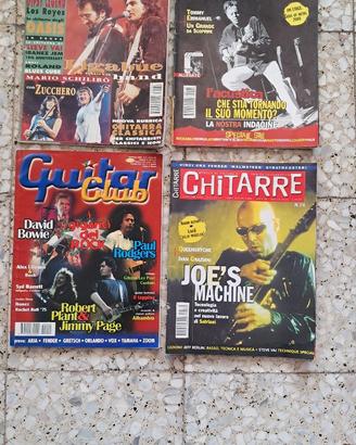 4 Riviste di Chitarra - "Chitarre" e "Guitar Club