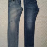 Jeans H&M Tg IT 38 W29, American Eagle Tg 30/30