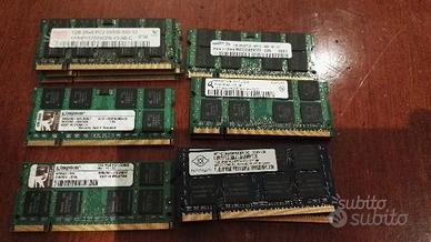 Memoria laptop 1 gb pc2 5300 sodimm