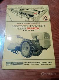 Libretto Uso Manutenz. Motocoltivatore Sparta PGS