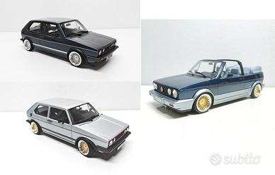 Volkswagen Golf Tuning (3 mod.) - 1/18 Tanomodels