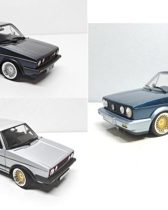 Volkswagen Golf Tuning (3 mod.) - 1/18 Tanomodels