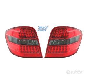 FANALI MERCEDES ML W164 05-08 LED ROSSO FUMÉ