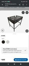 Letto Ikea  Storà praticamente nuovo