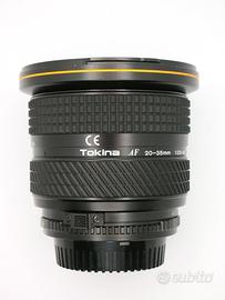 Obiettivo Tokina AF 20-35mm f3.5-4.5 Nikon, nuovo.