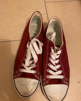 Scarpe champions (Converse) Rosse