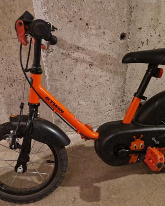 Bici con rotelle