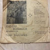 Vinili anni ‘60 di Cicciu Busacca