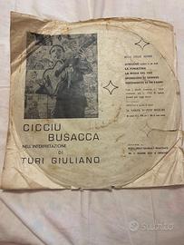 Vinili anni ‘60 di Cicciu Busacca
