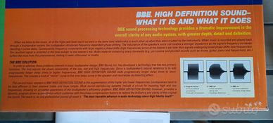 BBE HIGH DEFINITION SOUND processore audio hifi 