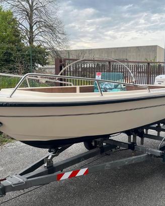 Open conero EVINRUDE 40 + carrello