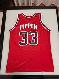 Maglia vintage NBA Chicago Bulls Pippen #33
