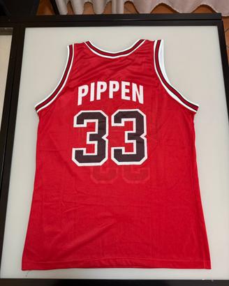 Maglia vintage NBA Chicago Bulls Pippen #33