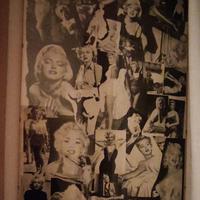 Quadro poster anni 50 60 vintage Marilyn Monroe
