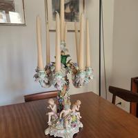 Candelabro in Porcellana Meissen Replica