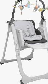 seggiolino prime pappe reclinabile con 3 dimension