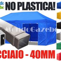 Gazebo 3x6 portatile 6x3 richiudibile impermeabile