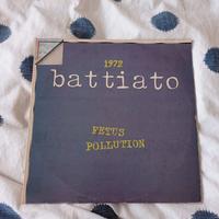 disco vinile Battiato FETUS POLLUTION