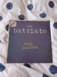 disco vinile Battiato FETUS POLLUTION