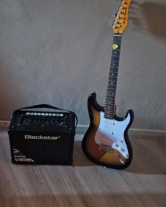 chitarra elettrica + amplificatore